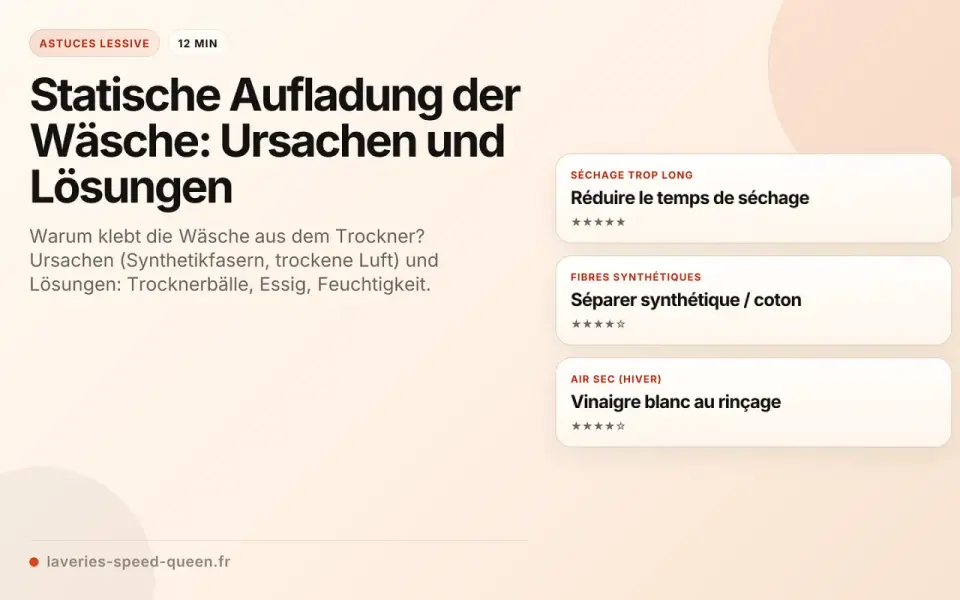Statische Aufladung - Kleidung klebt? So löst du das Problem!